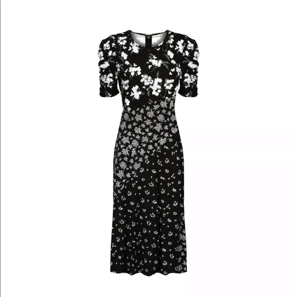 Michael Kors 3D Floral Sequined Dress - Picture 4 of 10